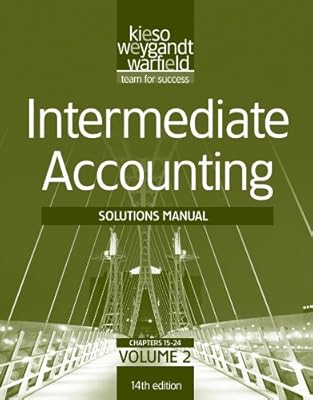 Solutions Manual V2 t/a Intermediate Accounting, 14th Edition