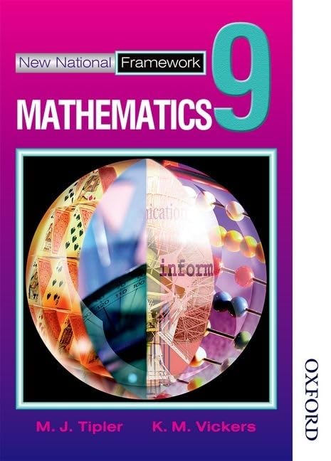New National Framework Mathematics 9 Core Pupil's Book (New National Framework Mathematics S) by M J Tipler