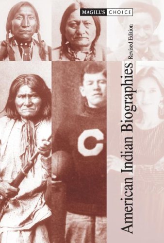 American Indian Biographies (Magill's Choice) by R. Kent Rasmussen