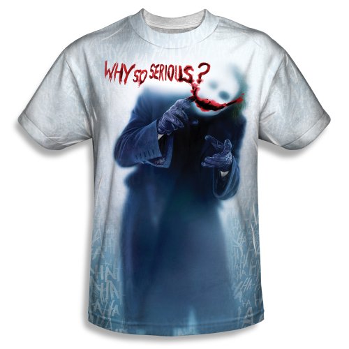 Dark Knight Trilogy - Men's T-shirt Why So Serious