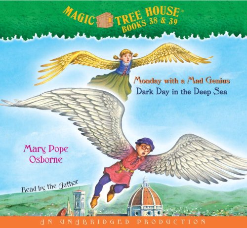 Monday with a Mad Genius and Dark Day in the Deep Sea by Mary Pope Osborne