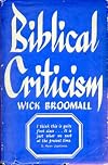 Biblical criticism