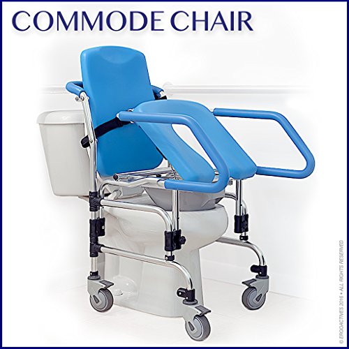 Algopix Similar Product 3 - Mobile Commode Chair with Assistive