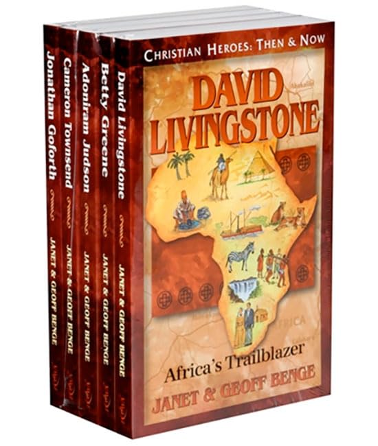 Christian Heroes Series Gift Set (11-15) by Janet Benge