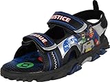 Justice League Global Defenders Toddler / Little Boys Lighted Sandals Shoes 7-12