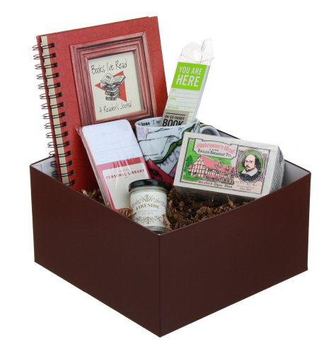 Algopix Similar Product 16 - The Book Lovers Gift Box  Basket 