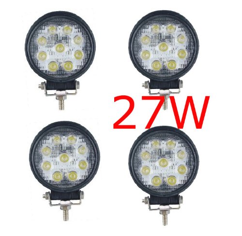 Faro LED De Trabajo 48W 10X - ¡Super Brillante Para Camiones, Jeep, Barcos Y Más!