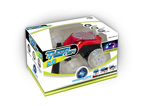 Mindscope Turbo Twister 2.0 RED Radio Control RC Red Dual Axle Stunt Action 27 MHz