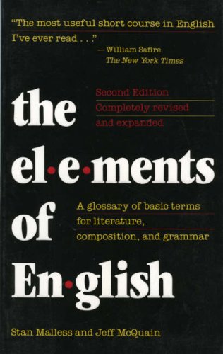 Elements of English by Stan Malless