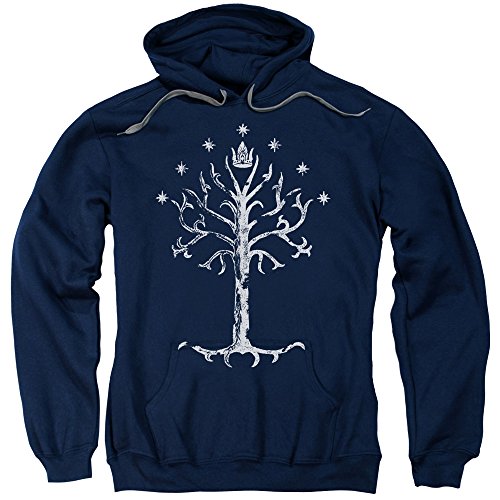 The Lord of The Rings Movie Tree of Gondor Adult Pull-Over Hoodie