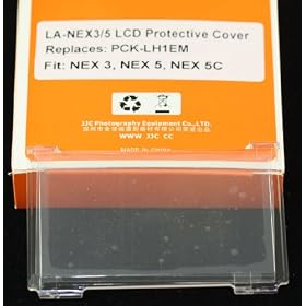 Hard LCD Screen Protector For Sony NEX3 , NEX5 , NEX5C Replaces PCK-LH1EM