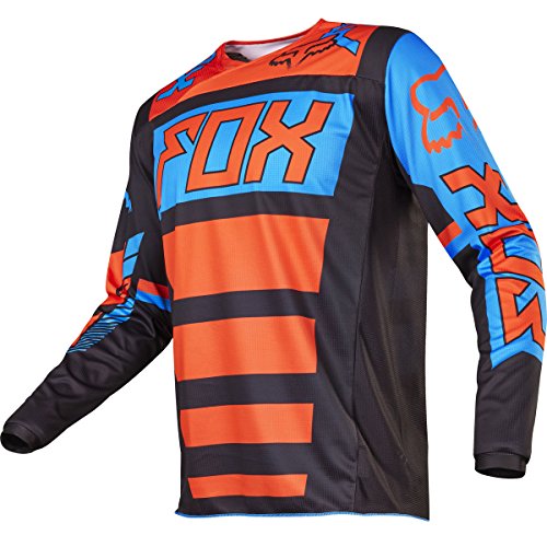 Fox Racing 180 Falcon Men's Off-Road Motorcycle Jerseys - Black/Orange
