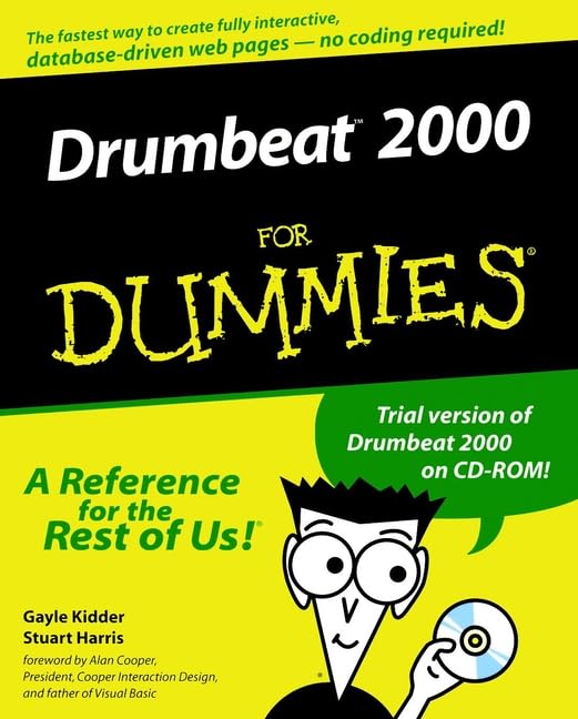 Drumbeat 2000 For Dummies? by Gayle Kidder