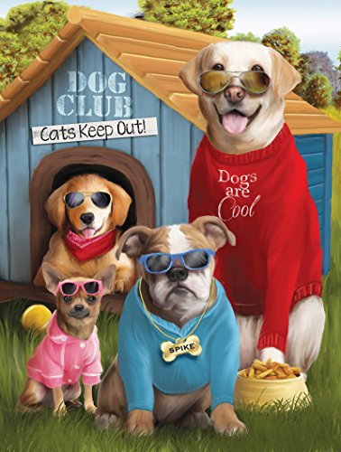 Dogs are Cool a 500-Piece Jigsaw Puzzle by Sunsout Inc.