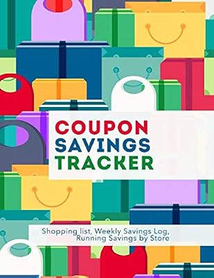 Coupon Savings Tracker - Shopping list, weekly savings log, running savings by store
