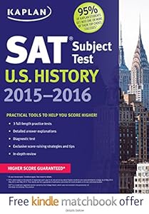 Kaplan SAT Subject Test U.S. History 2015-2016