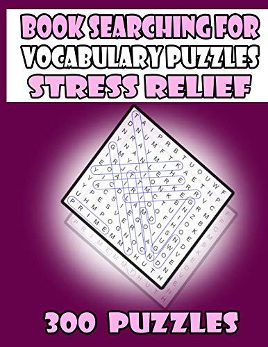 Book searching for vocabulary puzzles, stress relief: 300 Puzzles by put tha