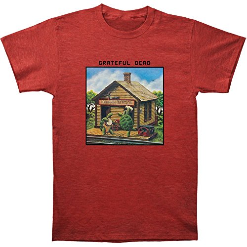 Grateful Dead Terrapin Station Print Men's Fitted Cotton Shirt