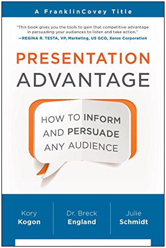 Presentation Advantage: How to Inform and Persuade Any Audience by Kory Kogon                       ,