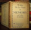 Memory, and Other Poems
