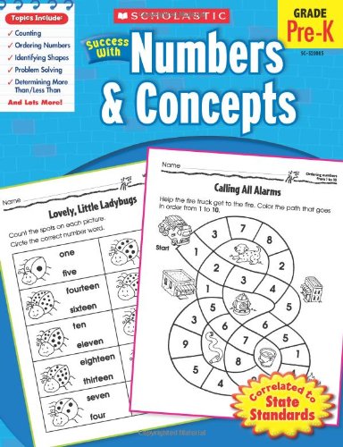 Scholastic Success with Numbers & Concepts by Scholastic