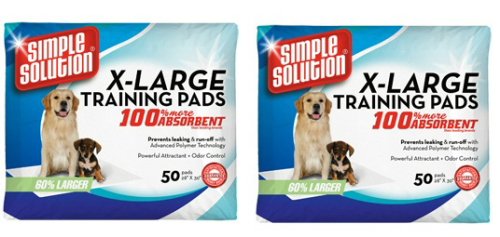 Simple Solution Extra Large Training Pads 100 pk (2x50pk)