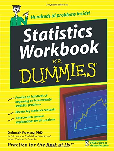 Statistics Workbook For Dummies by Deborah J. Rumsey