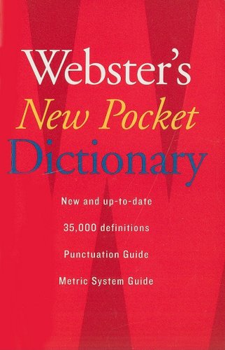 Webster's New Pocket Dictionary by Anonymous