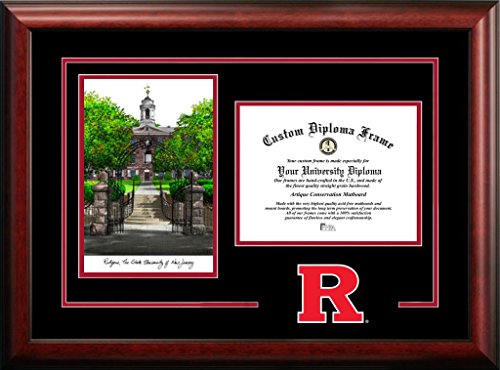 Algopix Similar Product 6 - Campus Images NJ999SG Rutgers Scarlet