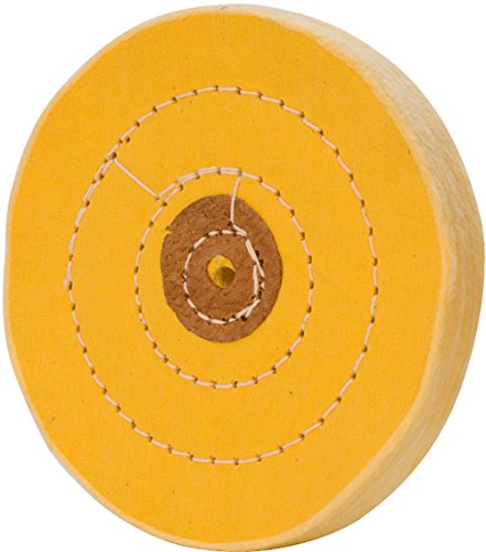 

YELLOW MUSLIN BUFF-STCHD, LTHR CTR 5X30P - BUF-665-30