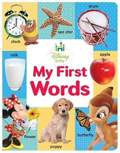 Disney Baby My First Words by Disney Book Group  ,