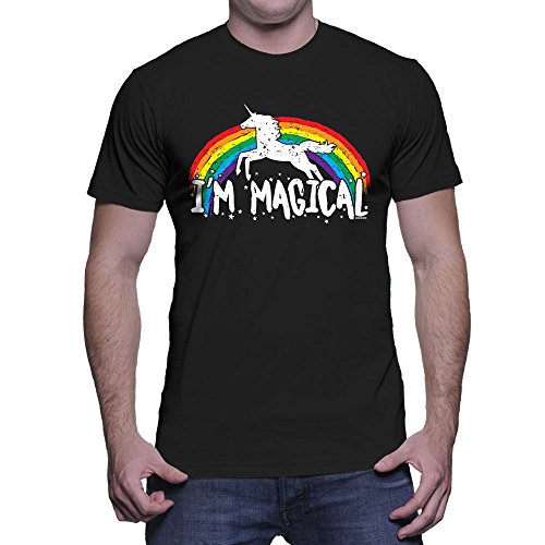 Mens I'm Magical Unicorn In Rainbow T-shirt