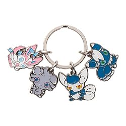 ポケモンセンターオリジナル 4連キーホルダー ニンフィアドール