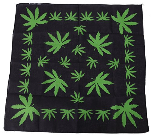 HDE 100% Cotton Double Sided Print Bandana Handkerchief Head Wrap