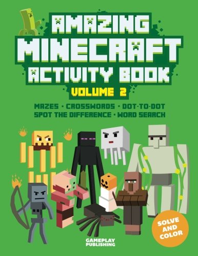 Amazing Minecraft Activity Book (Volume 2)