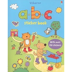 ABC Sticker Book [With Over 150 Stickers] (Usborne Sticker Learning Books)