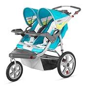 InStep Grand Safari Double Swivel Stroller 