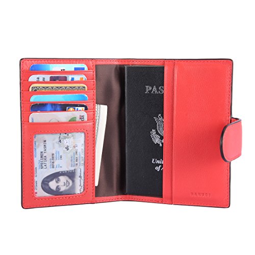 Banuce Genuine Leather Passport Cover