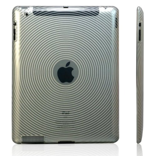【全3色】iPad+2+用+TPU+ケース 渦巻き柄 クリア+TPU+Case+For+iPad+2(683-1)
