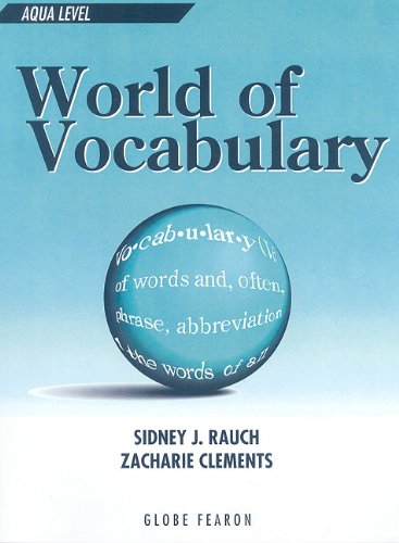 World of Vocabulary: Aqua - Reading Level 5 by Sidney J. Rauch