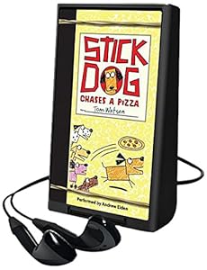 Stick Dog Chases a Pizza