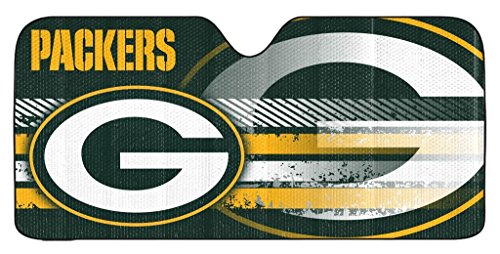 Algopix Similar Product 3 - Green Bay Packers NFL Auto Sun Shade