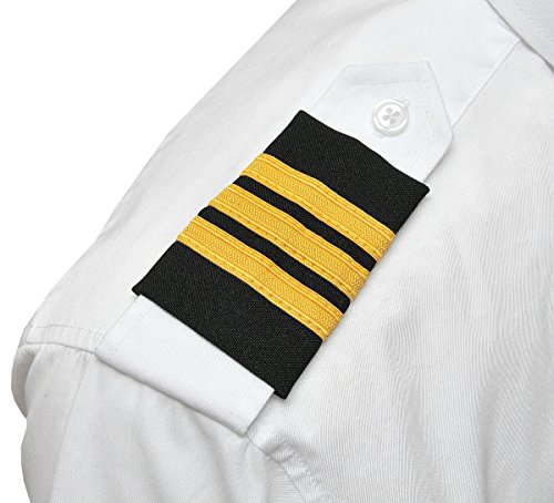 Aero Phoenix Professional Pilot Uniform Epaulets - Three Bars - First Officer
