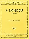 4 Rondos Opus 60 For The Piano