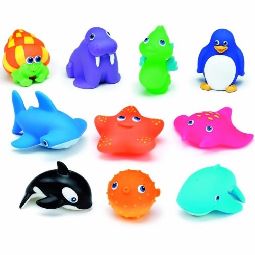 munchkin squirtin sea buddies baby bathtime water