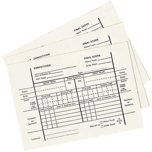 Algopix Similar Product 3 - Champion Sports Soccer Referee Pad