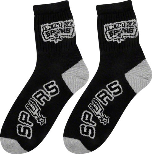 San Antonio Spurs Team Logo Quarter Sock