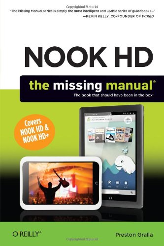 NOOK HD : the missing manual by Preston Gralla