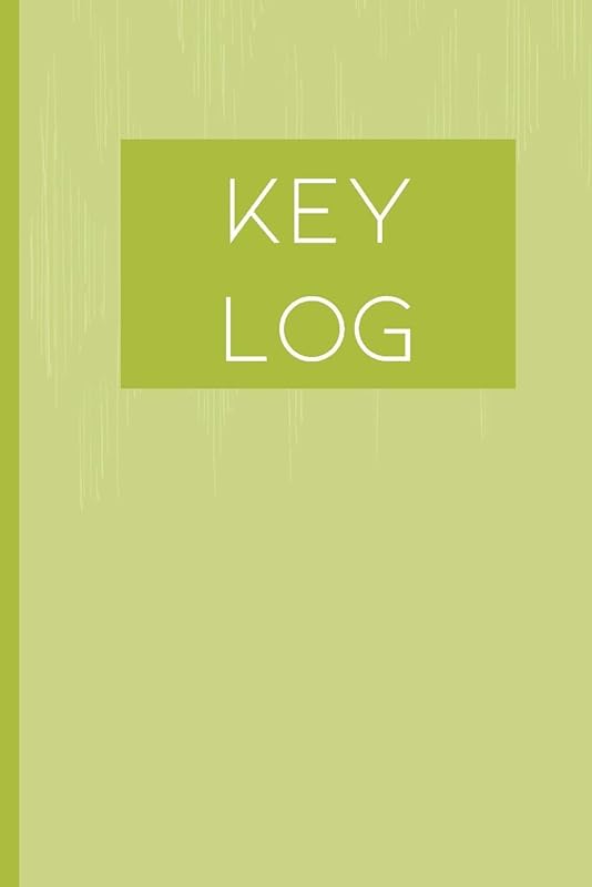 Key Log: Key Checkout System Registry by Simply Pretty Log Books