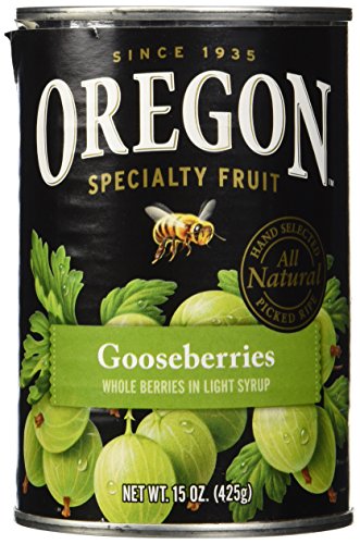Oregon Fruit Gooseberries, 15 Oz. Can
